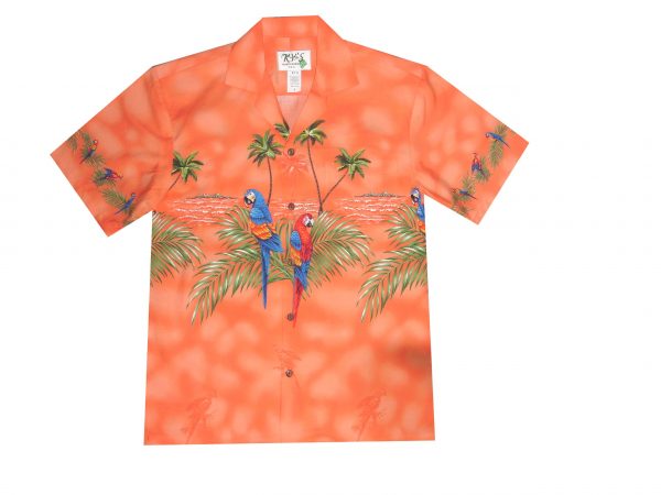 HAWAIIAN BORDER DESIGN SHIRT